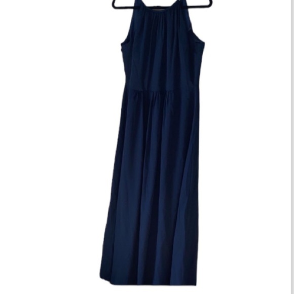 City‎ Chic dress maxi devotion xs size 14 navy blue sleeveless - Picture 1 of 8
